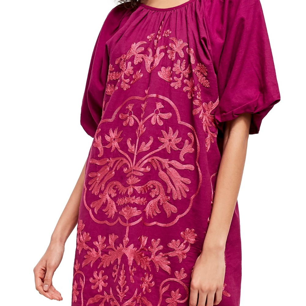 FREE PEOPLE EMBROIDERED DRESS